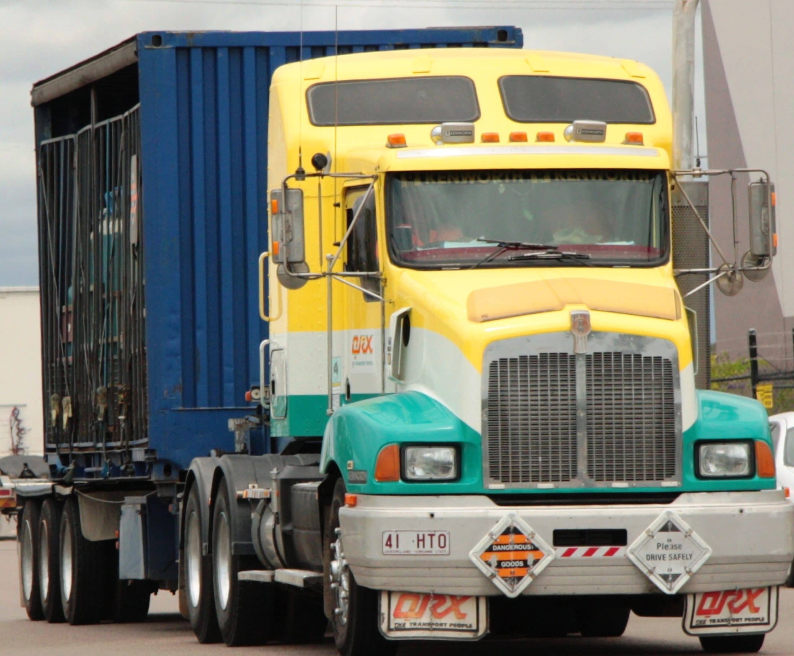 tractor trailer liability damages