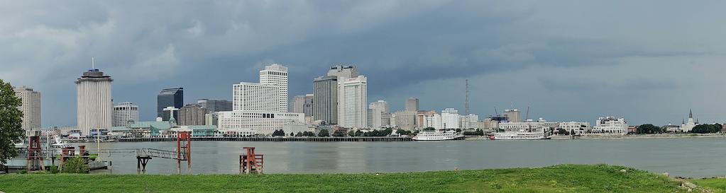 View Of City Of New Orleans From Algiers Point