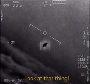 Anomalous Arial Vehicle is a term that the Navy uses to describe U.F.O. Just before the pandemic began in 2020, the Pentagon released some fascinating video of Navy encounters with U.F.O.s.